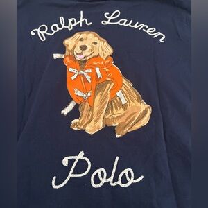 Polo by Ralph Lauren kids Tee - Navy and Orange